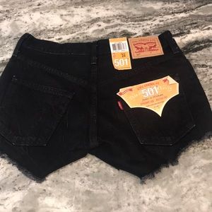 Levi’s black shorts new with tags